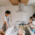 【間取り解説】家事動線を最短に!キッチンが家の中心にある間取り